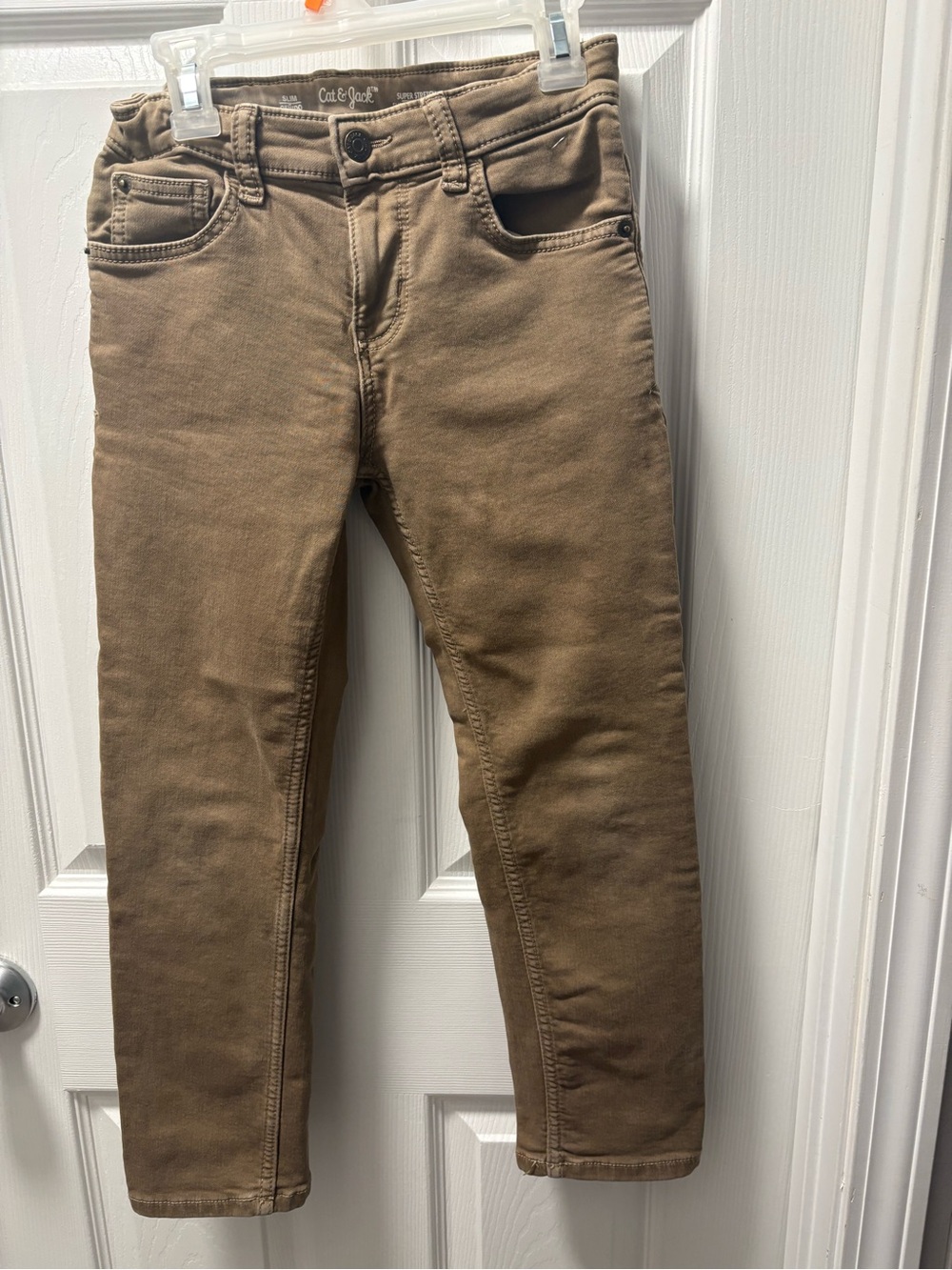 Cat & Jack Brown/Tan Slim Kids Jeans